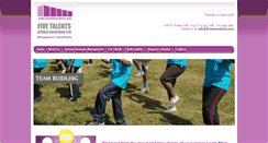 Desktop Screenshot of fivetalentsafrica.com
