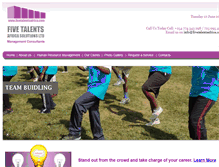 Tablet Screenshot of fivetalentsafrica.com